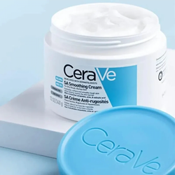 کرم کاسه ای مرطوب کننده قوی سراوی Cerave مدل Sa Smoothing  مناسب پوست خشک