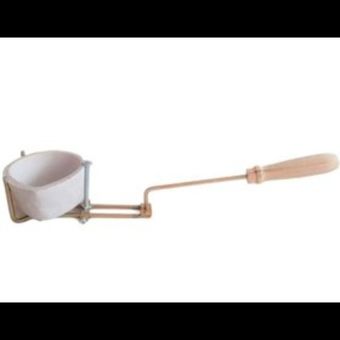 گیره دسته چوبی بوته ذوب طلا