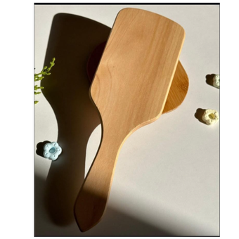 برس مو چوبی بامبو مدل مربعی کیفیت درجه1