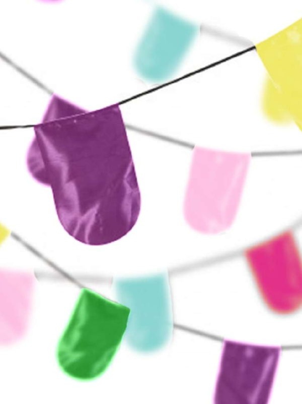 ریسه رنگی ساتن ساده