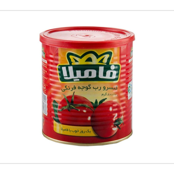 کنسرو رب گوجه فرنگی فامیلا - 800 گرم