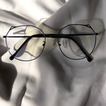 عینک بلوکات فریم فلزی گربه ای