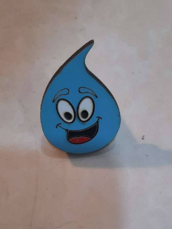 سرمدادی چوبی قطره آب