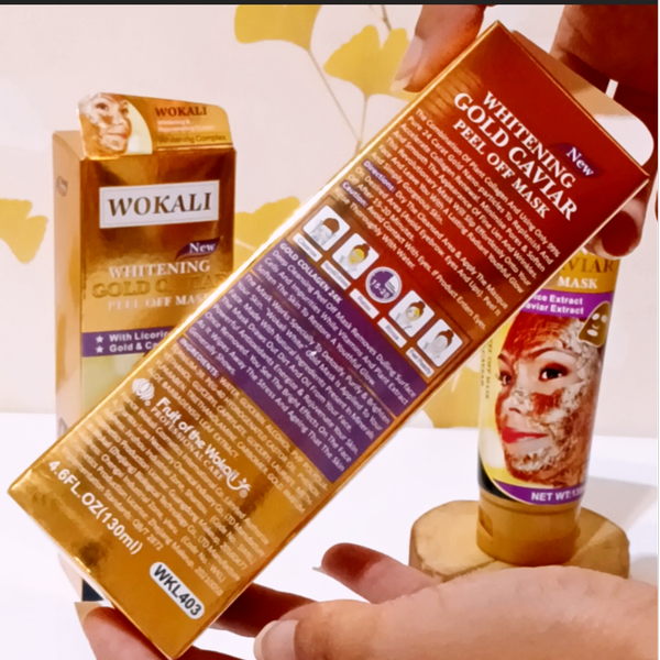 ماسک پیل آف طلا خاویار وکالی