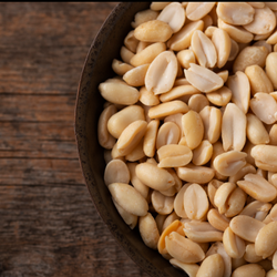 بادام زمینی خام پوست کنده (250گرم)