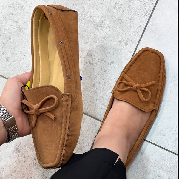 کالج زنانه لقمه ای جیر قهوه ای