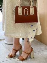 صندل تابستانه زنانه کنفی پاشنه