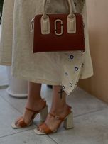 صندل تابستانه زنانه کنفی پاشنه