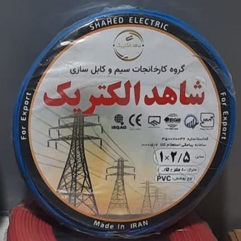 سیم برق افشان 1 در 2.5 شاهد الکتریک