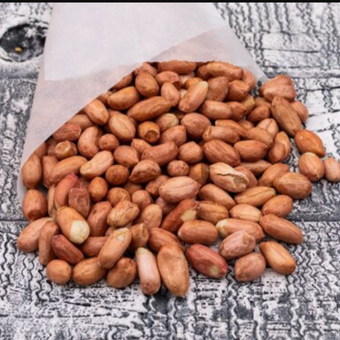 مغز بادام زمینی شور با پوست (250 گرم)