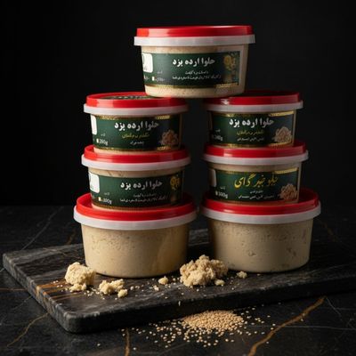 حلوا ارده ارگانیک یزد 500 گرمی