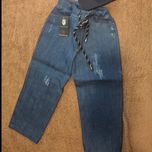 ست شلوار لی با سویشرت بچگانه