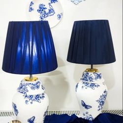 آباژور قلم آبی