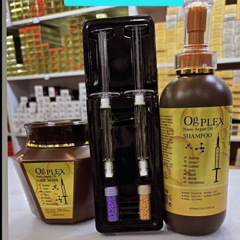 پک‌ ماسک و شامپو بدون سولفات اوجی پلکس