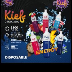 پاد 3000 پاف کیف سیروک طرح نوشابه kief