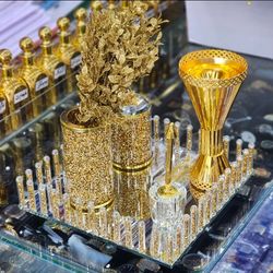 دستگاه بخور طلایی طلاکوب و سلطنتی