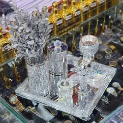 دستگاه بخور نقره ای و سلطنتی 1