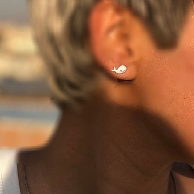 گوشواره میخی نهنگ