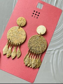 گوشواره طلایی طرح قدیمی