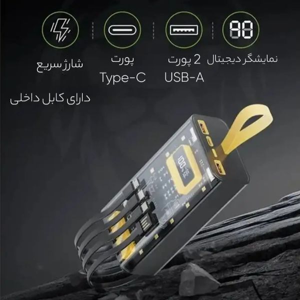 پاوربانک Green Lion Transparent Pro 20000mAh