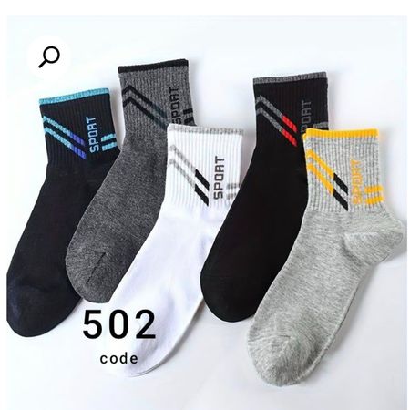 جوراب نیم ساق مردانه طرح کج خط Sport