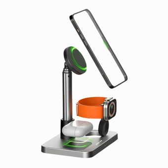 استند شارژر بی‌ سیم گرین لاین مدل GN3N1TLWC