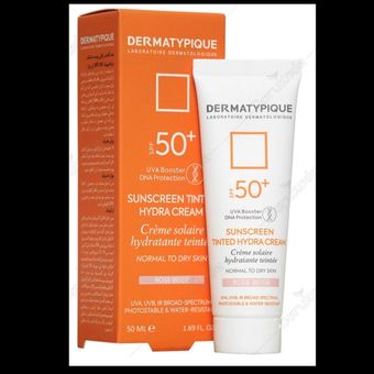 کرم ضد آفتاب هیدرا پوست خشک رز بژ spf 50