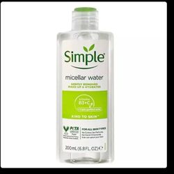 میسلار واتر تقویت کننده برند Simple آنتی اکسیدان قدرت پاک کنندگی لالا حجم 200 میل