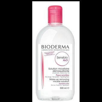 میسلار پاک کننده آرایشی برند Bioderma مدل Sensibio H2O حجم 250 میل