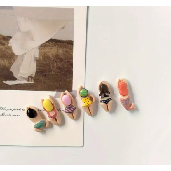 ست 11 عددی مگنت کارتونی شناگر