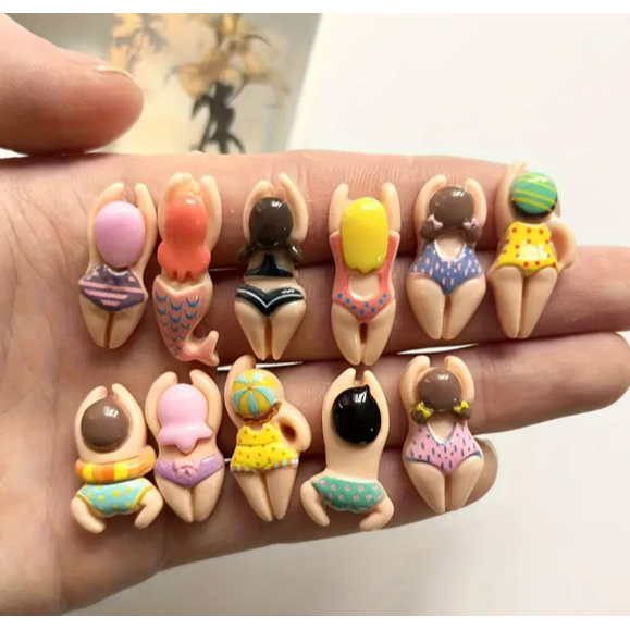 ست 11 عددی مگنت کارتونی شناگر