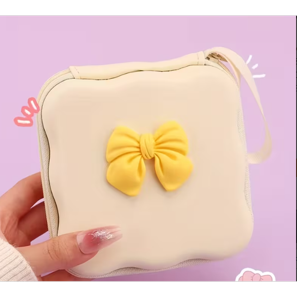 کیف نظم‌دهنده کابل و هندزفری پاپیونی