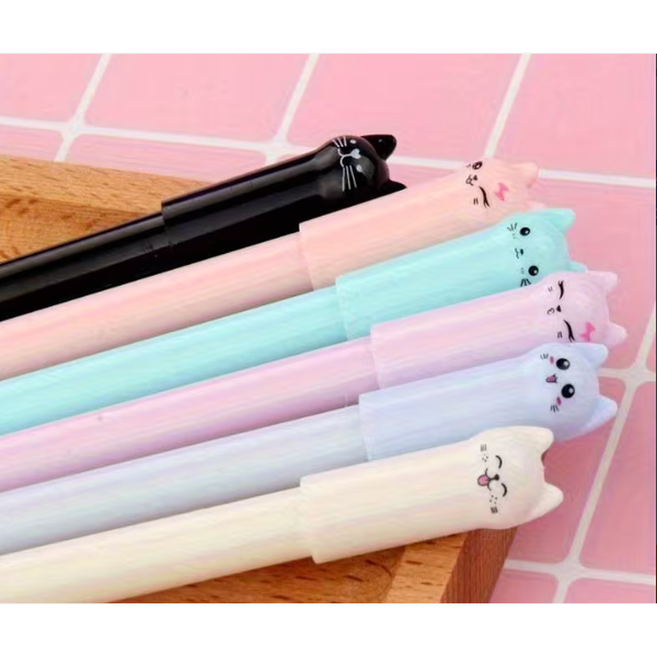 روان نویس ژله‌ای فانتزی طرح گربه دم‌جنبان