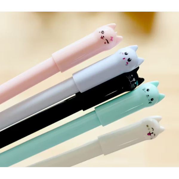 روان نویس ژله‌ای فانتزی طرح گربه دم‌جنبان