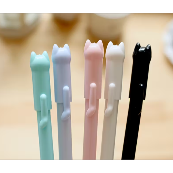 روان نویس ژله‌ای فانتزی طرح گربه دم‌جنبان