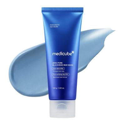 ماسک رفع منافذ و ضدجوش سرسیاه مدی کیوب medicube zero pore blackhead mud mask
