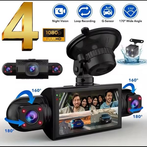 دوربین ثبت وقایع خودرو 4 لنزه blackbox