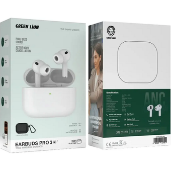 هندزفری بی سیم گرین لاین GREEN LION EARBUDS PRO 3 مدل G-PRO3