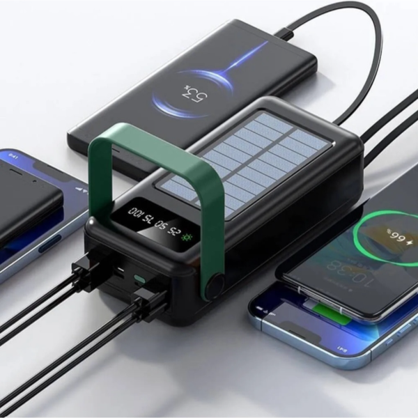پاوربانک خورشیدی مدل Solar Max ظرفیت 80000 میلی آمپر ساعت