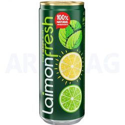 نوشیدنی گازدار لایمون فرش طعم موهیتو laimon fresh mint