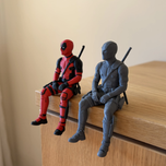 فیگور ددپول نشسته | Deadpool Sitting Shelf Figure