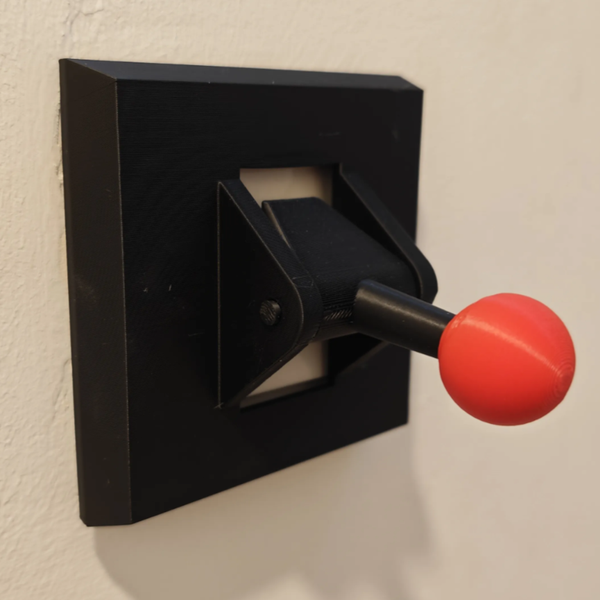 روکش کلید دیواری طرح جوی‌استیک آرکید | Customizable Arcade Joystick Wall Switch