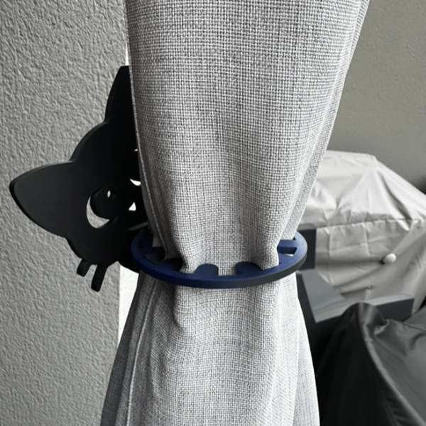 گیره نگهدارنده پرده طرح گربه | Cat curtain holder