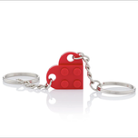 جاکلیدی قلب لگویی | Iego heart keyring (جفت)
