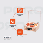 اسپیکر بلوتوثی طرح گرامافون Porodo
