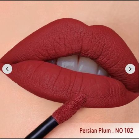 رژ لب مایع مخملی مات سرژه کد 102 (Persian Plum)