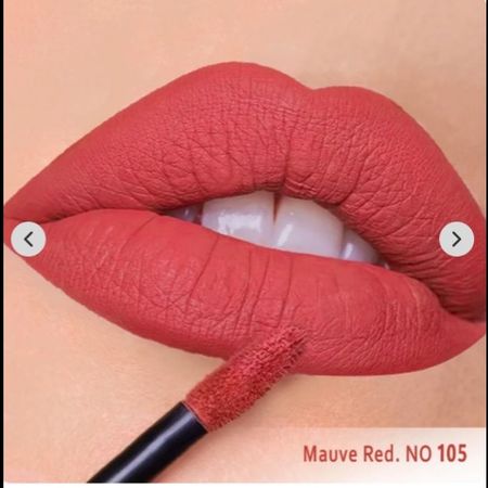 رژ لب مایع مخملی مات سرژه کد 105 (Mauve Red)