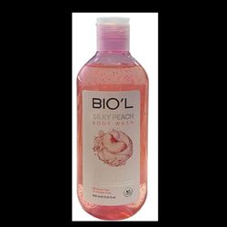 شامپو بدن ژلی سیلکی رایحه هلو مناسب پوست چرب و معمولی برند Biol حجم 400 میل