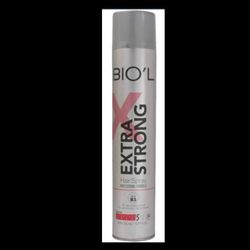اسپری تافت برند Biol حالت دهنده مو مدل اکسترا استرانگ حجم  500 میل