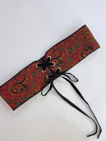 کمربند دورو پانچ شده